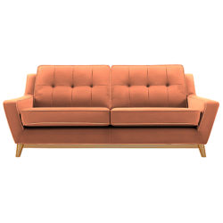 G Plan Vintage The Fifty Three Large 3 Seater Sofa Tonic Orange